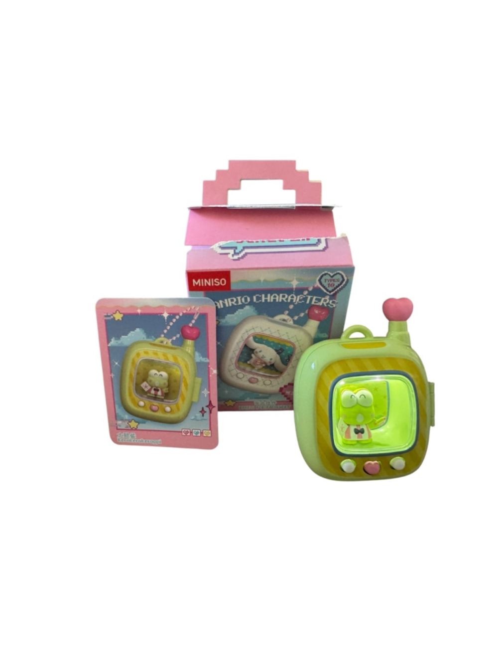 MINISO Sanrio Keroppi Light-Up Box Pendant *CONFIRMED* Brand New